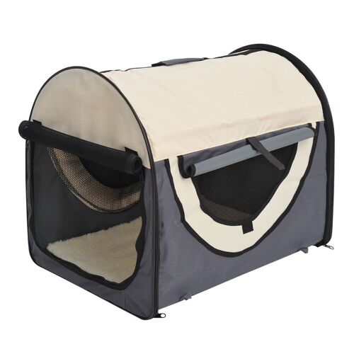 PawHut Hundetransportbox in Größe XXL XXL: 97 x 71 x 76 cm (LxBxH)   Hundebox Transportbox faltbar Hundetransportbox