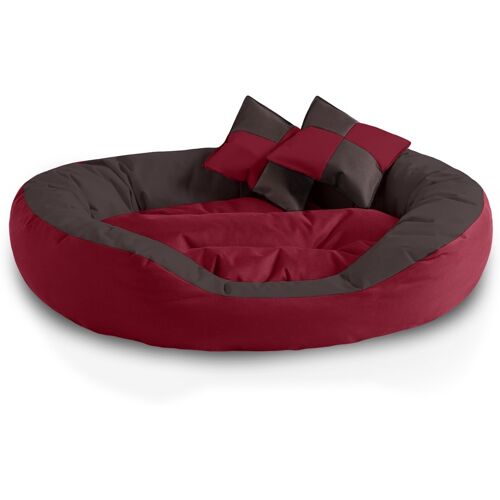 BedDog 4in1 Hundebett SABA großes Hundekörbchen abwischbar Hundekissen