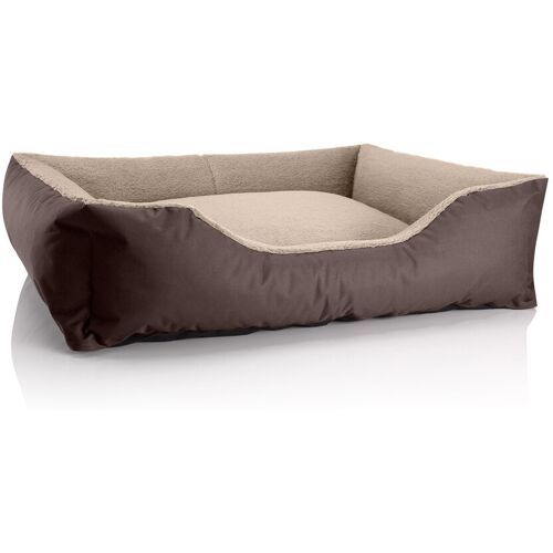 BedDog Hundebett TEDDY Hundesofa waschbares Hundebett mit Rand Hundekissen