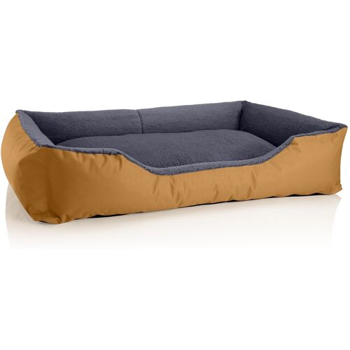 BedDog Hundebett TEDDY Hundesofa waschbares Hundebett mit Rand Hundekissen