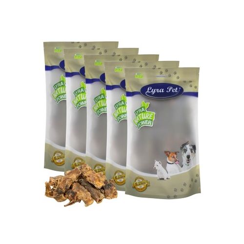 Lyra Pet Ochsenziemer Abschnitte 4-12 cm 5 kg