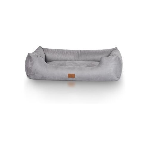 Knuffelwuff Hundebett Dreamline aus Velours grau XL