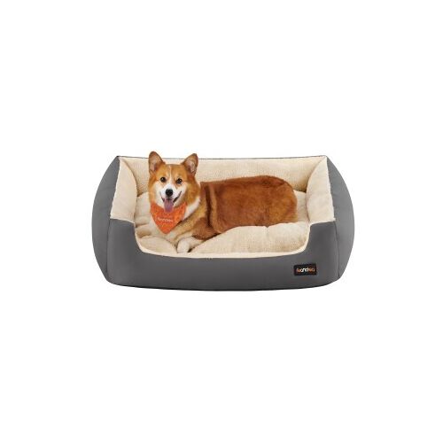 FEANDREA L-XL Hundebett, mit Wendekissen XL