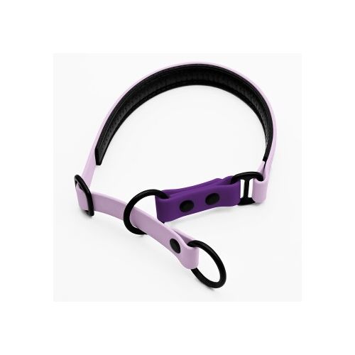 THE DOG IDEA Zugstopp Halsband Lavendel L