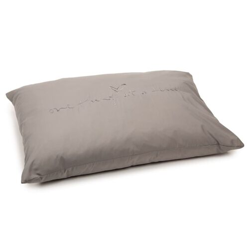 Beeztees Lounge-Hundekissen Tapira Hellgrau 100x70 cm - Grau - Size: 100 x 70 cm