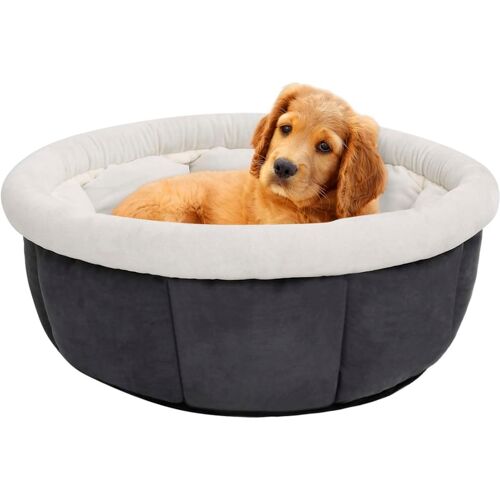 vidaXL Hundebett 40x40x20 cm Grau - Grau - Size: 40 x 40 x 20 cm