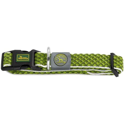 Hunter Hunde Halsung Hilo Vario Basic Limette 33-50/M-L