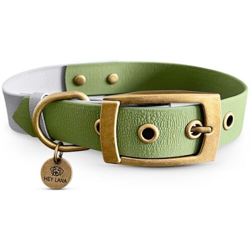 Hey Lana Hundehalsband Outdoor – Wasserfest Grau M