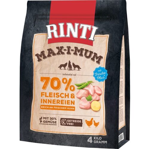 Rinti Hunde Trockenfutter Beutel Max-i-Mum Huhn 4kg