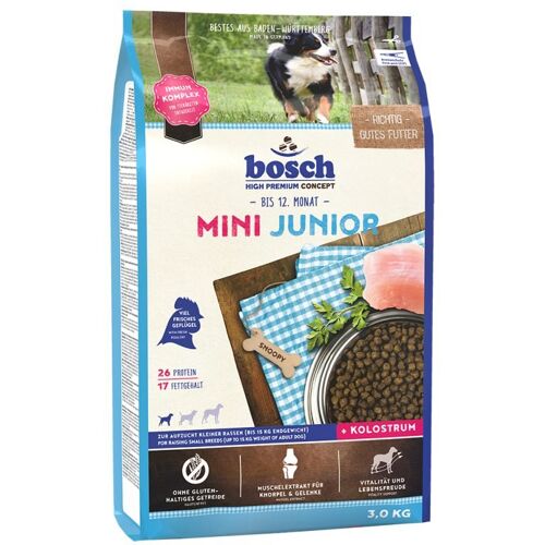 Bosch Hunde Trockenfutter Mini Junior 3kg