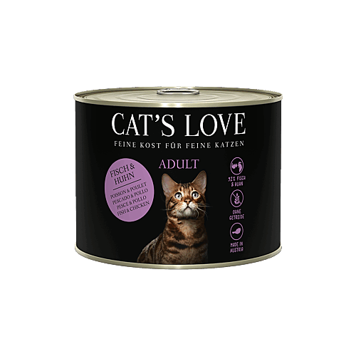 Cat’s Love Cat´s Love Nassfutter Adult Fisch & Huhn 200g