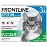 Frontline Spot on K Lösung f.Katzen 3 St Einzeldosispipetten