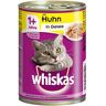 WHISKAS® 1+ mit Huhn in Gelee   12 x 400 g