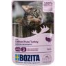 Bozita Cat Pouch Häppchen in Soße mit Pute   12 x 85 g