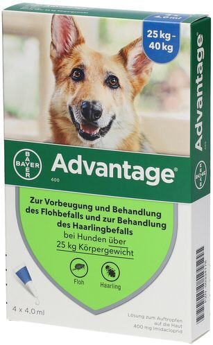 advantage® 400 für Hunde 1X4 St Lösung