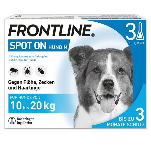 Frontline® Hund M 10 - 20 kg 3X1,34 ml Lösung
