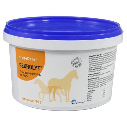 HippoCare® Sekrolyt 600 g Pellets