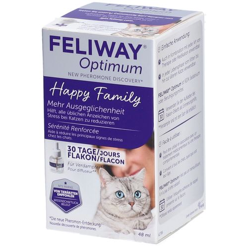 CEVA TIERGESUNDH. GMBH Feliway® Optimum Happy Family Nachfüllflakon 48 ml