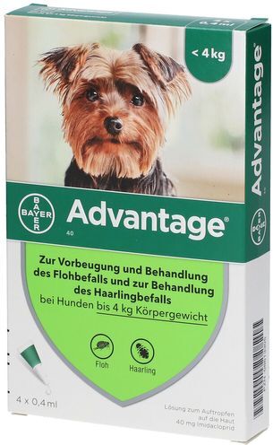 advantage® 40 für Hunde 4 St Lösung