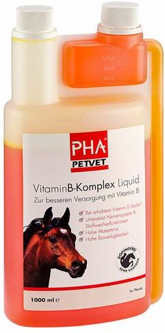 PHA Vitamin-B-Komplex Liquid für Pferde 1000 ml Lösung