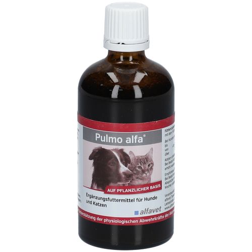alfavet Pulmo alfa® für Hunde und Katzen 100 ml Flüssigkeit