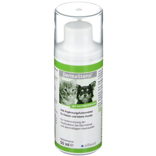 alfavet Dermasterol® für Hunde und Katzen 1X50 ml Spray