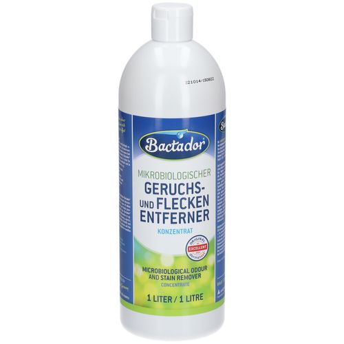 Bactador® Quiko® Bactador Konzentrat Geruchsentferner und Fleckenentferner 1000 ml Reinigungsmittel