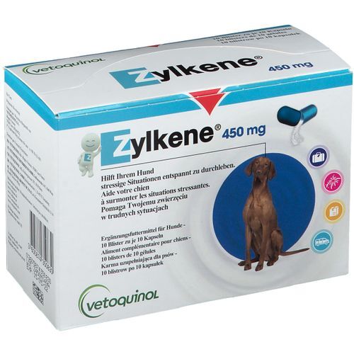 Vetoquinol GmbH Zylkène® 450 mg für Hunde 100 St Kapseln