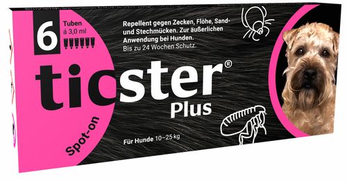 O'ZOO GmbH ticster® Plus Spot-on für Hunde 6X3 ml Lösung
