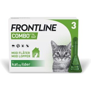Frontline Combo Vet. til katte 50 + 60 mg/ml 1,5 ml Spot-on, opløsning - Flåtmiddel - Loppemiddel