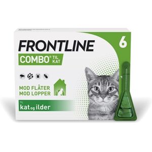 Frontline Combo Vet. til katte 50 + 60 mg/ml 3 ml Spot-on, opløsning - Flåtmiddel - Loppemiddel