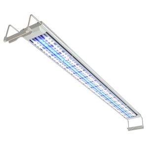 vidaXL LED Akvarielampe 120-130 cm aluminium IP67
