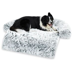 Amazinggirl Hundeseng hundepude til hunde - 130 x 105 cm hundesofa til små mellemstore og store hunde hundesenge sofabeskyttelse hundekurv hundetæppe