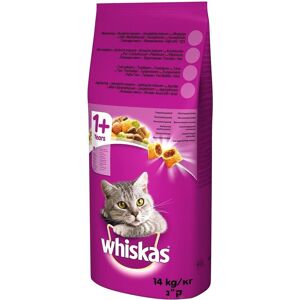 ?Whiskas 325614 tørfoder til katte Voksen Oksekød 14 kg