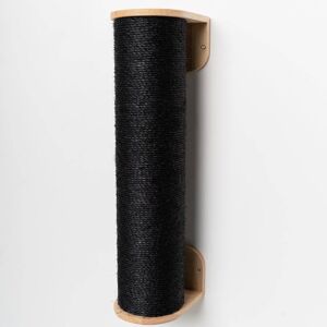 RHR Quality RHRQuality Cat Wall - Wall Sisal Pole XXL (Blackline)