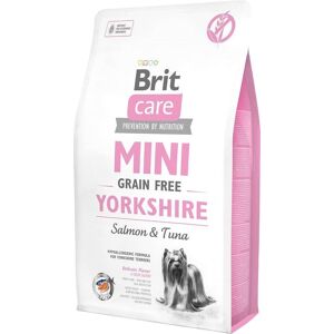 BRIT Care Mini Yorkshire Kornfri Laks med tun - tørt hundefoder - 2 kg