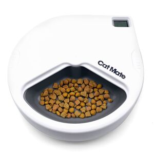 Cat Mate C300 automatisk kæledyrsfoder til tre måltider med digital timer