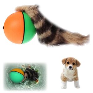 Shoppo Marte Small Motorized Rolling Chaser Ball Toy for Dog / Cat / Pet / Kid, Random Color Delivery