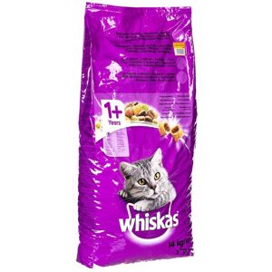 Whiskas Tørfoder Voksen Kylling Kattemad 14kg Flerfarvet 14kg