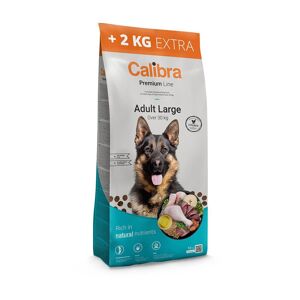 Calibra Hunde Mad Premium Line Adult Large 12+2kg Gylden 12+2kg