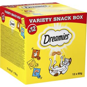 Dreamies Kattegodbidder, Mix, 12x60g