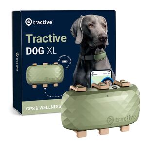 Tractive GPS Dog XL - GPS Tracker til Hund - Grøn