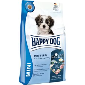 Happy dog og Cat Leverandør Happy Dog Fit&Vital Mini Puppy 4 kg, voksenvægt 0-10kg