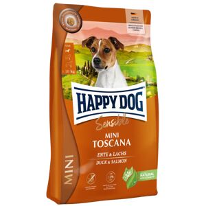 Happy dog og Cat Leverandør Happy Dog Mini Sensible Toscana 4 kg, And og Laks