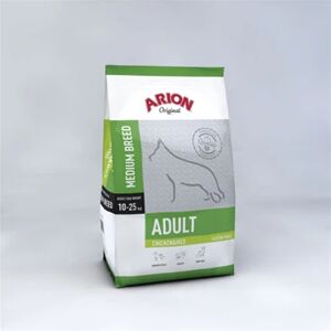 Natural Brande Leverandør Arion adult medium kylling&ris 12 kg, til hunde 10-25kg