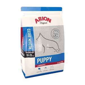 Natural Brande Leverandør Arion puppy medium lam&ris 12 kg, voksenvægt 10-25kg