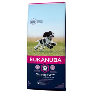 Eldorado Leverandør Eukanuba puppy M kylling&ris 12kg, til voksenvægt 10-25kg