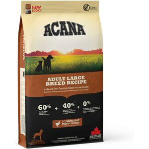 Acana Leverandør Acana Adult Large Breed Recipé 11,4 Kg, indeholder 60% Kød