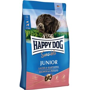 Happy dog og Cat Leverandør Happy Dog Supreme Sensible Junior Laks&Kartoffel 10 kg