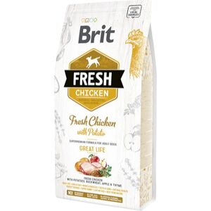 Eldorado Leverandør Brit fresh adult Great life kylling/kartoffel 12kg